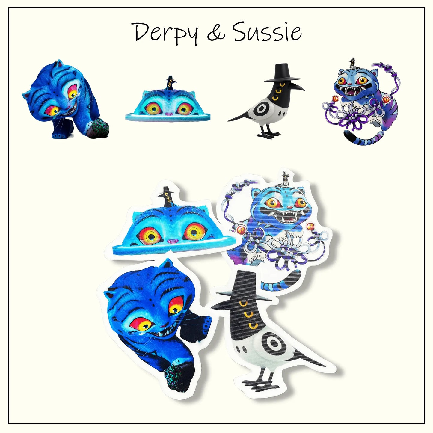 Derpy and Sussie Stickers