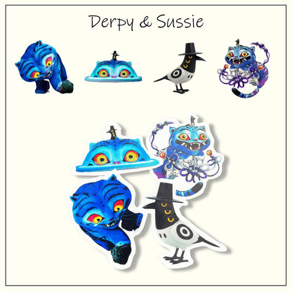 Derpy and Sussie Stickers