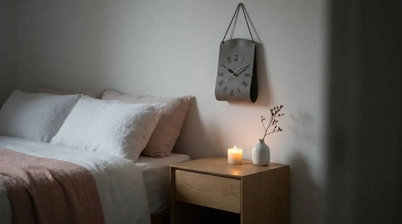 Leather Wall Clock