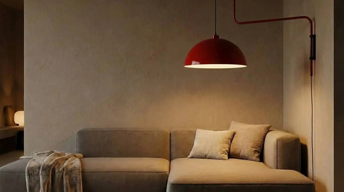 Rotatable Swing Arm Wall Lamp