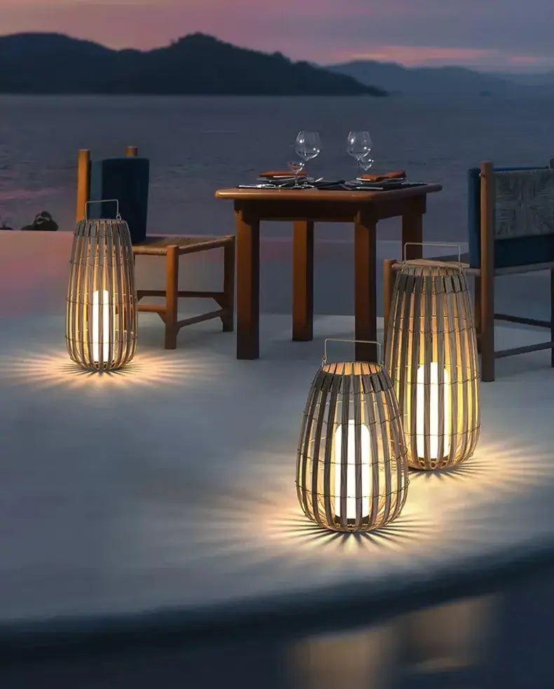 Luminous Weave Garden Lights - cocobear