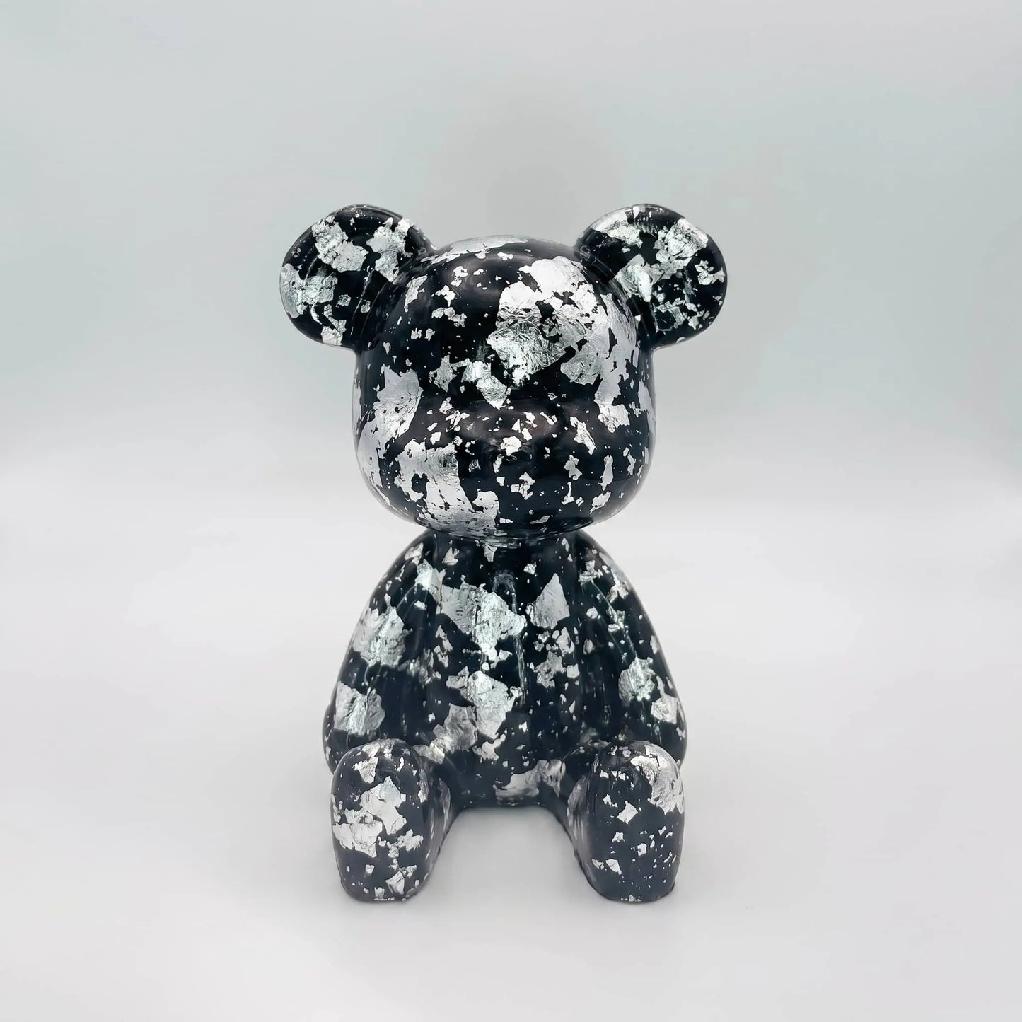 Luxe Noir Bear Figure