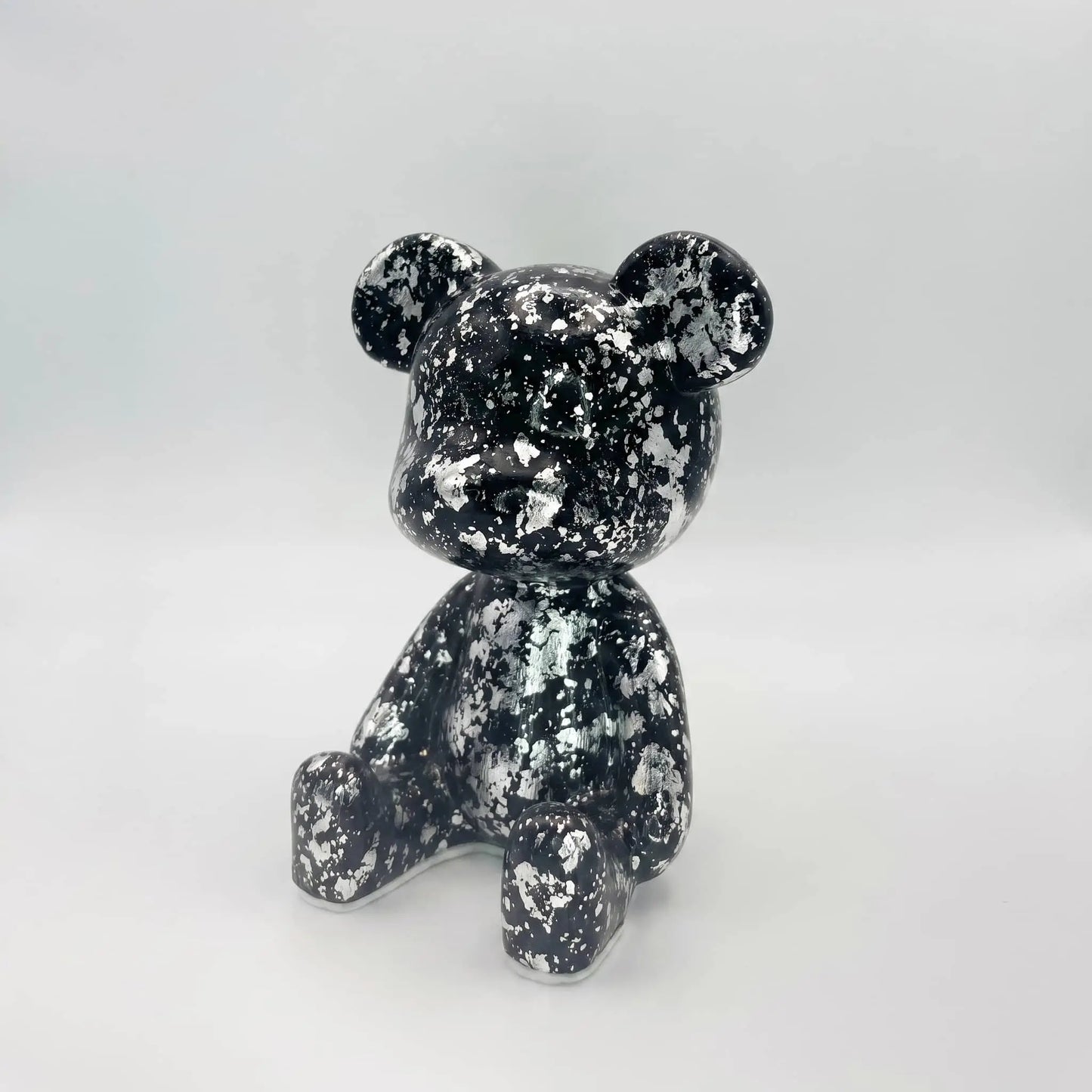 Luxe Noir Bear Figure