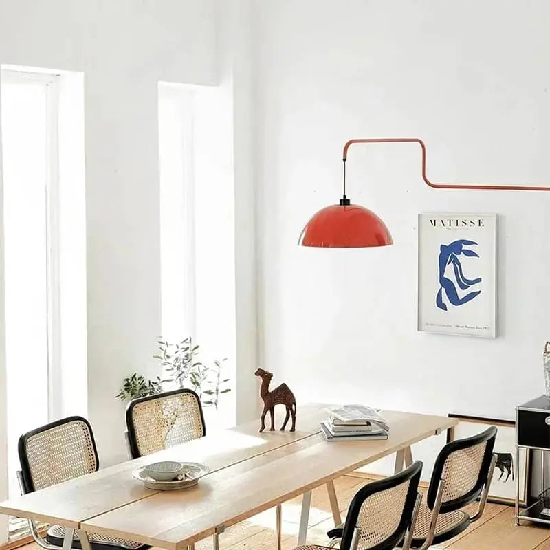 Rotatable Swing Arm Wall Lamp