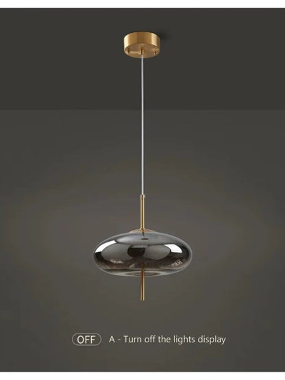 Modern Luxury Glass Pendent