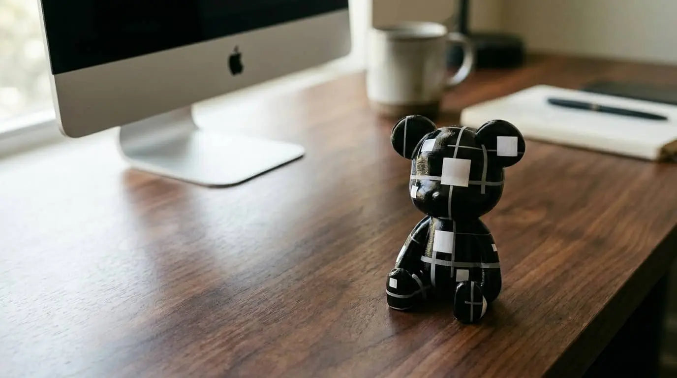 Mosaic Bear Figure