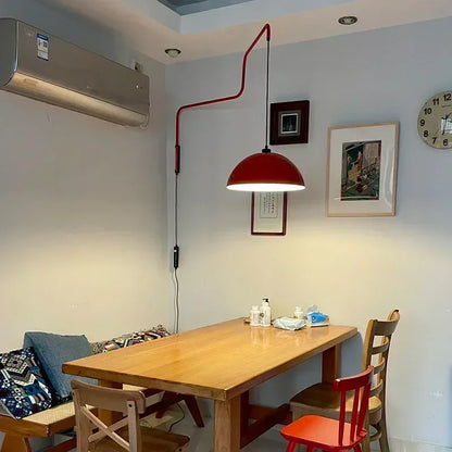 Rotatable Swing Arm Wall Lamp