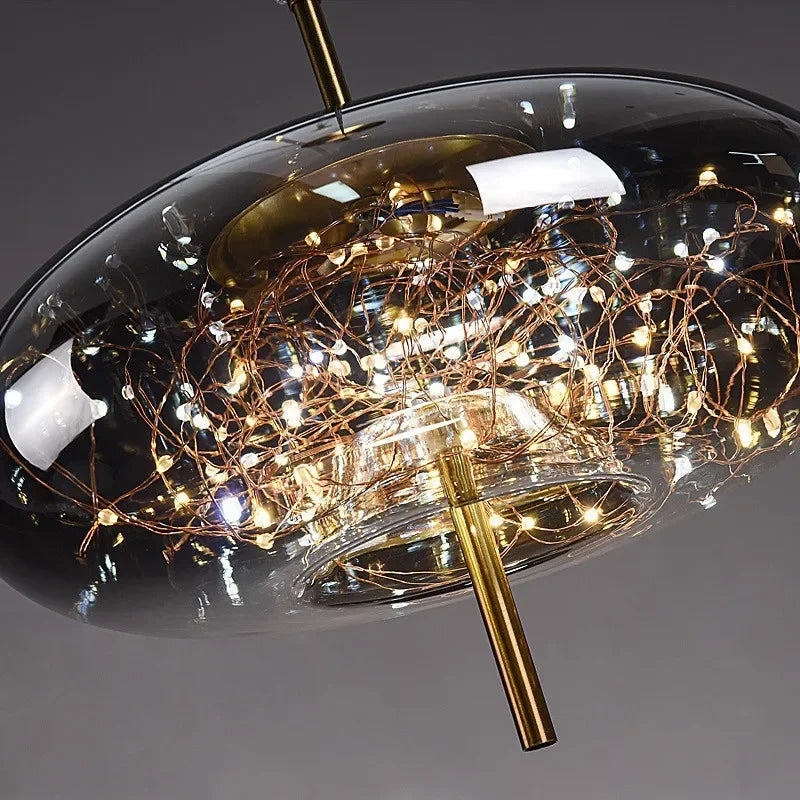 Modern Luxury Glass Pendent