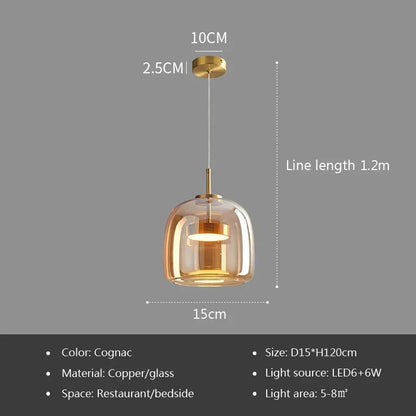 Nordic Glass Luxury Pendant