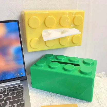 Lego Block Tissue Box