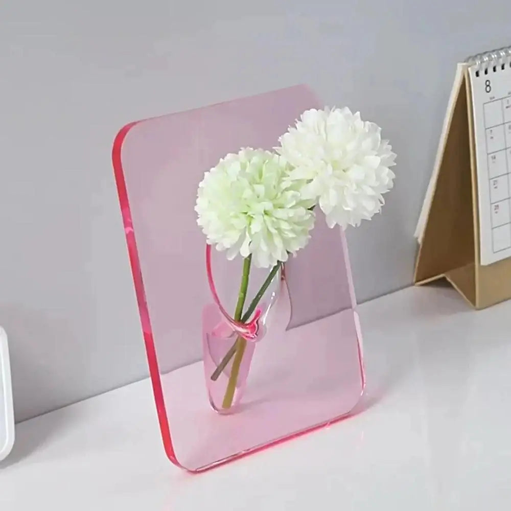 Acrylic Frame Vase