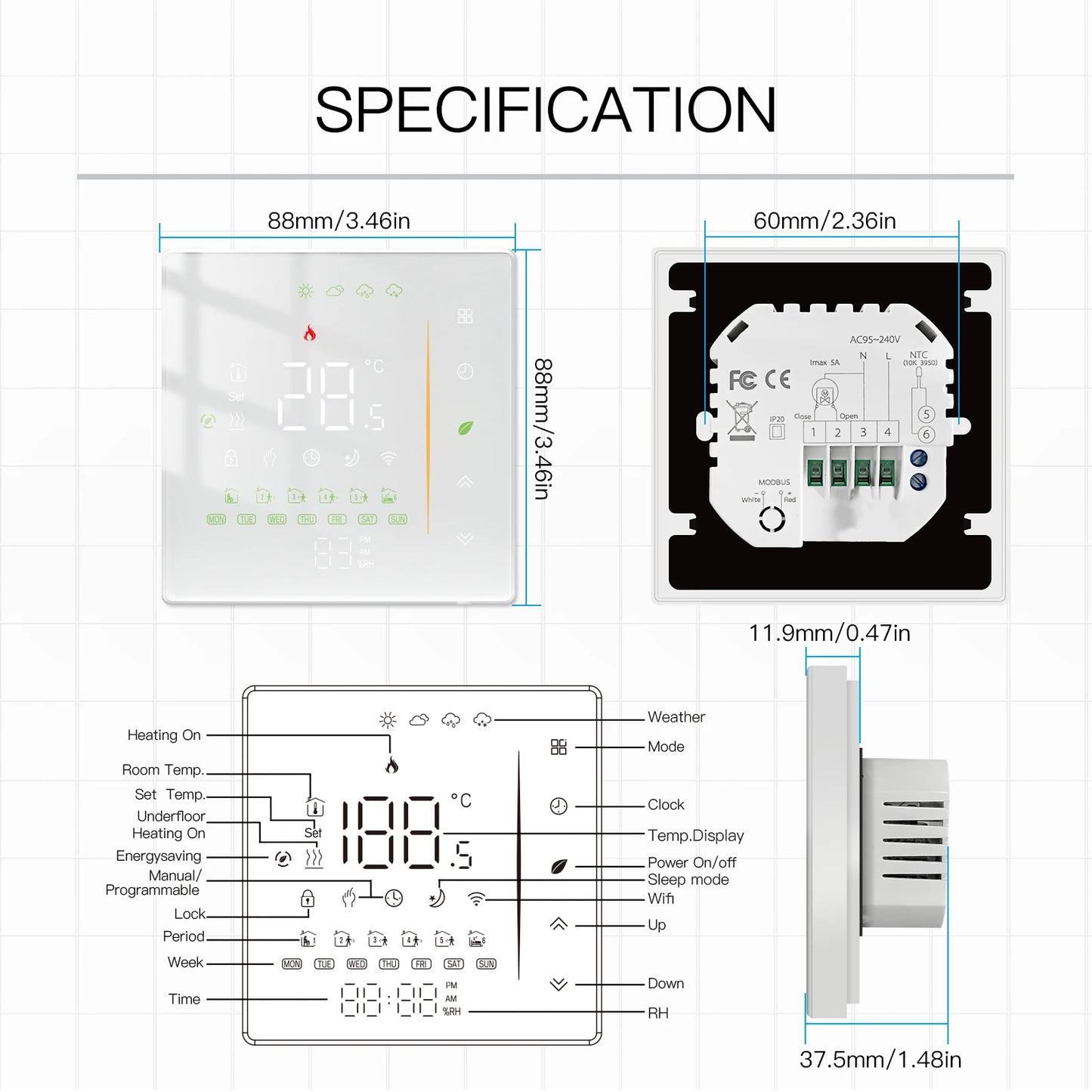 Smart Thermostat Controller -cocobear