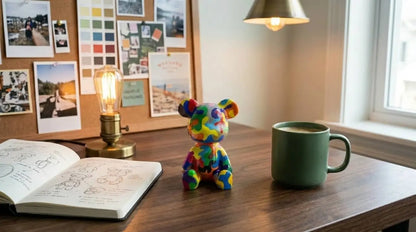 Puzzle Bear Figure