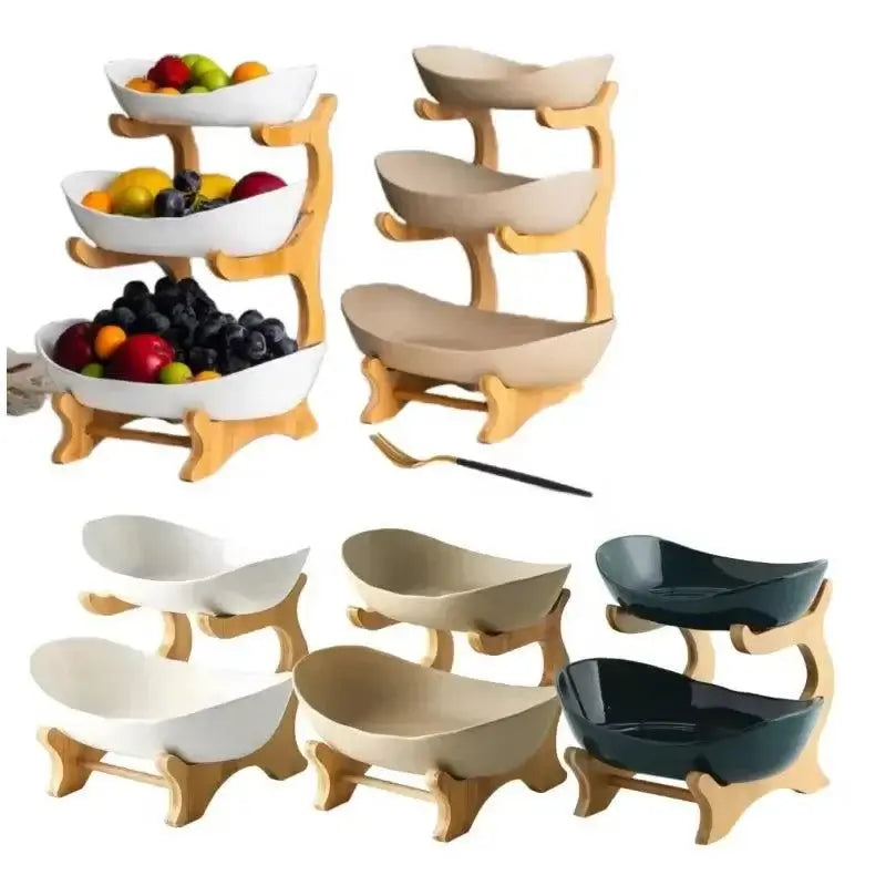 Wooden Fruit Tray _ cocobear