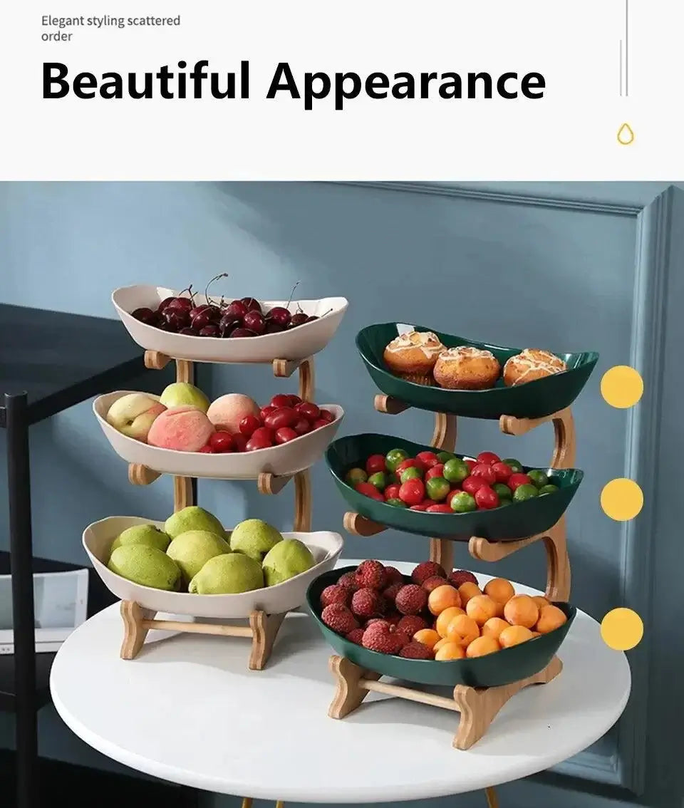 Wooden Fruit Tray _ cocobear