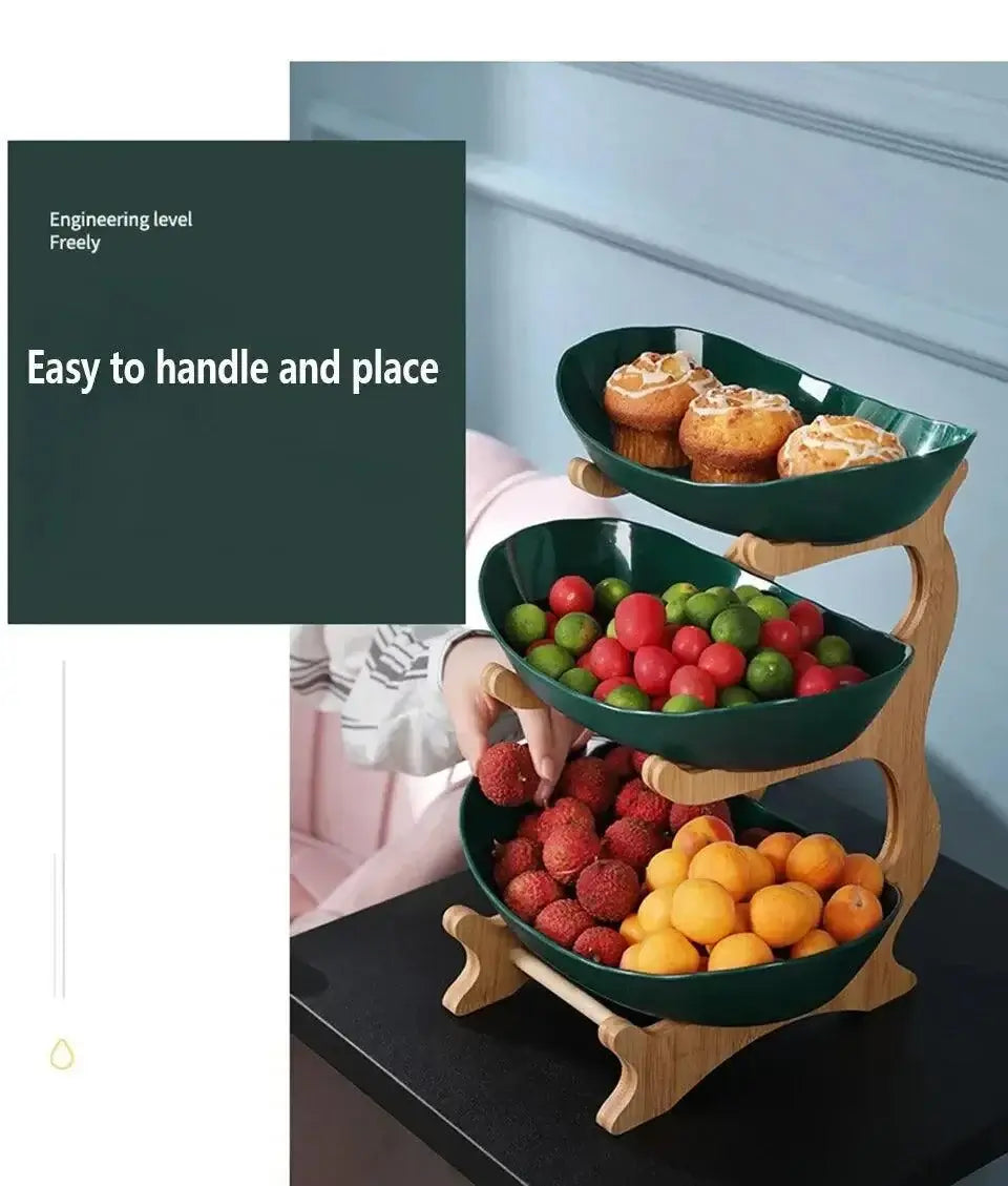 Wooden Fruit Tray _ cocobear