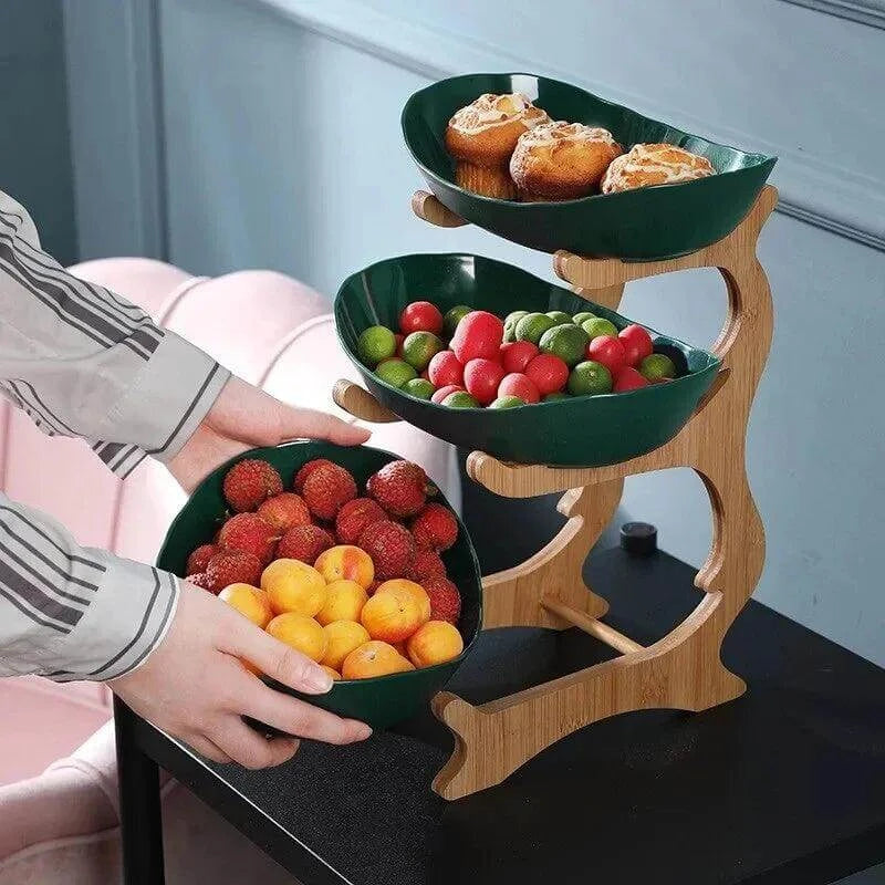 Wooden Fruit Tray _ cocobear