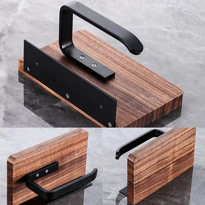 Wooden Paper Holder Shelf _  cocobear