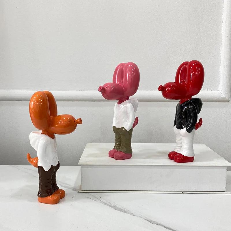 Balloon Dog Figurine – Fun Home Decoration - cocobear