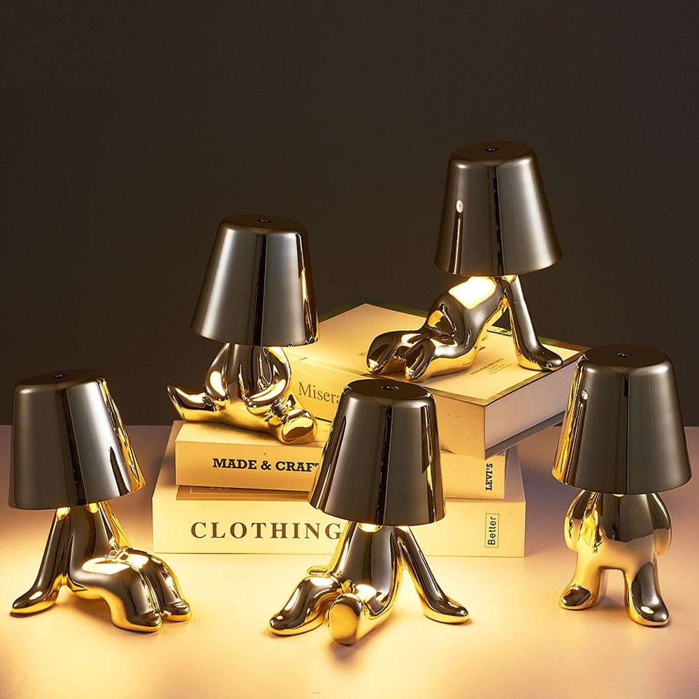 Golden Man Table Lamp - cocobear