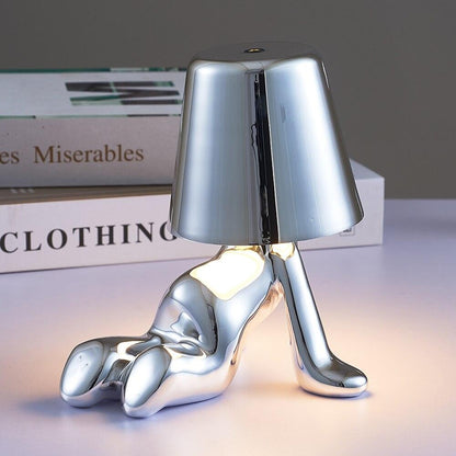 Golden Man Table Lamp - cocobear