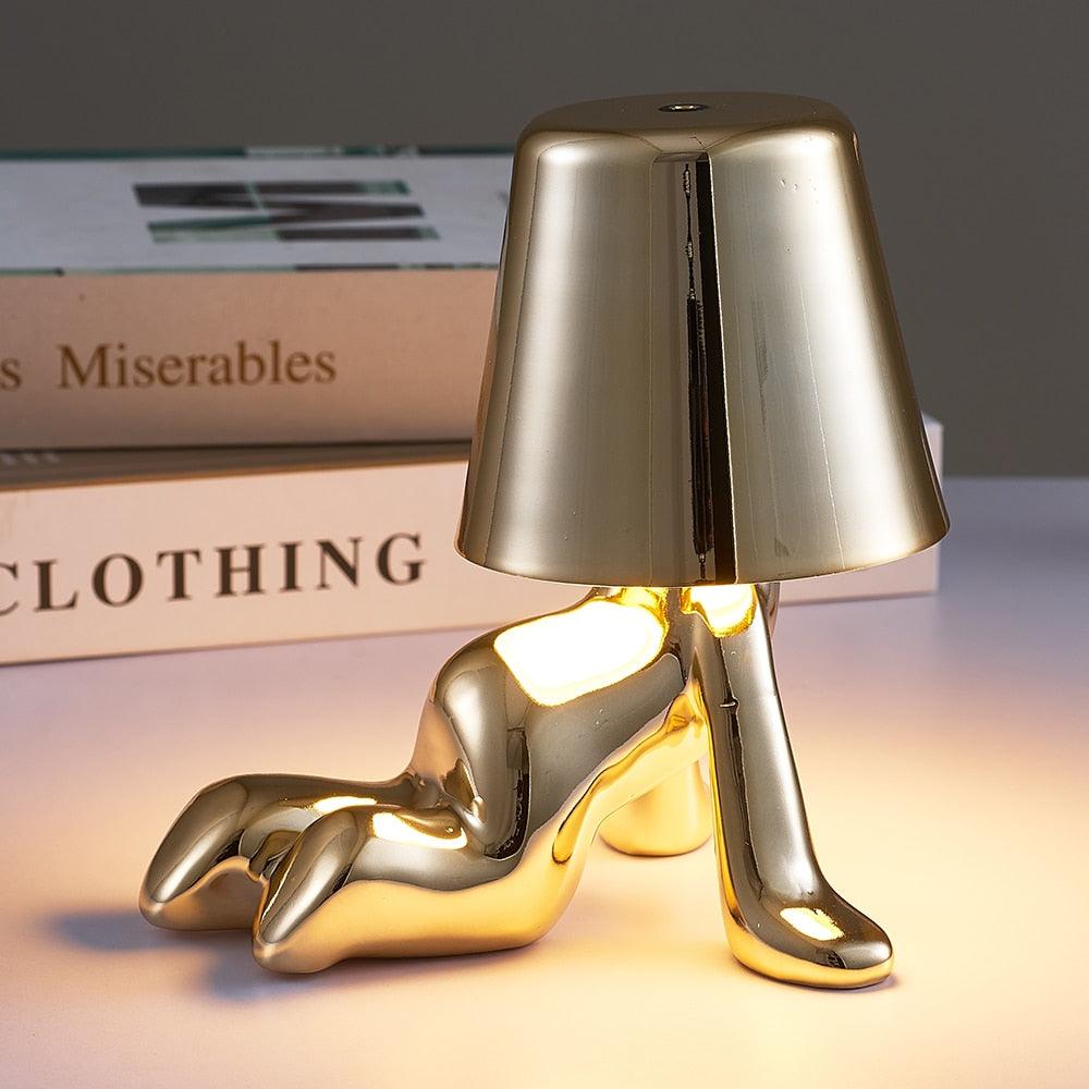 Golden Man Table Lamp - cocobear