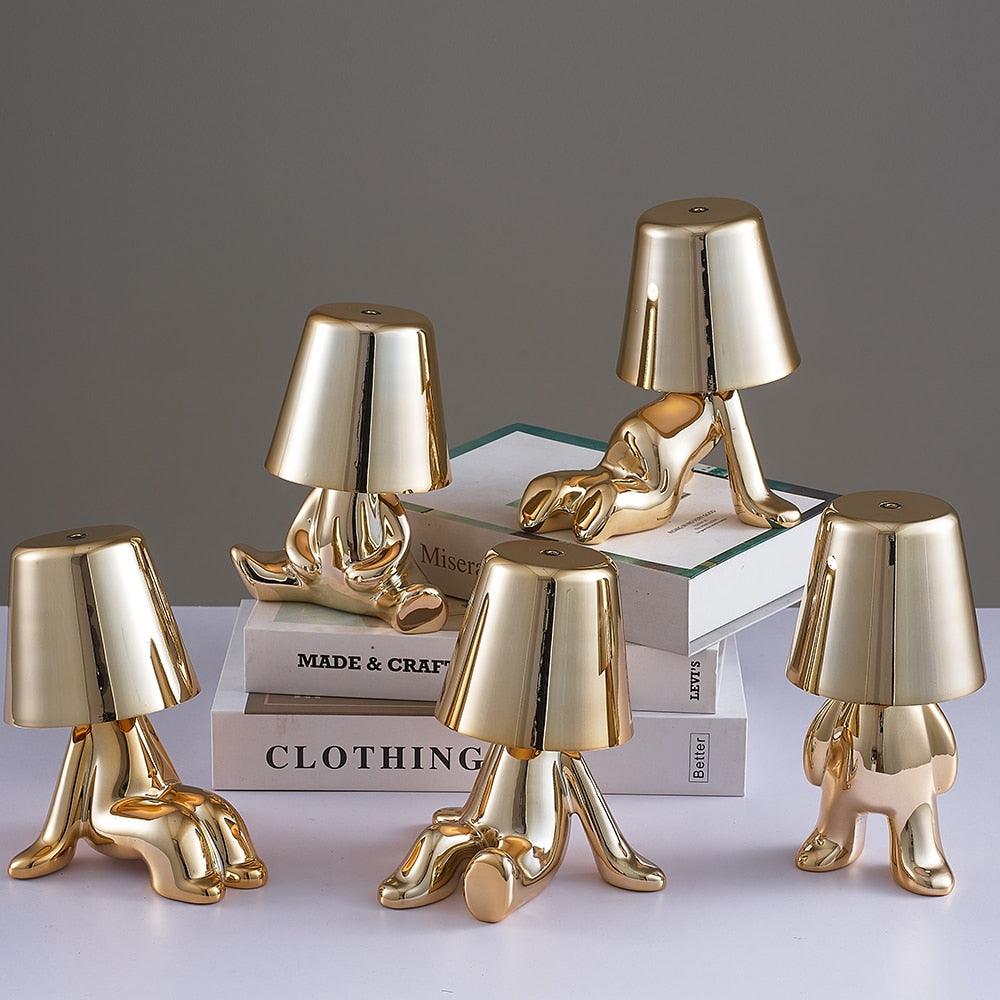 Golden Man Table Lamp - cocobear