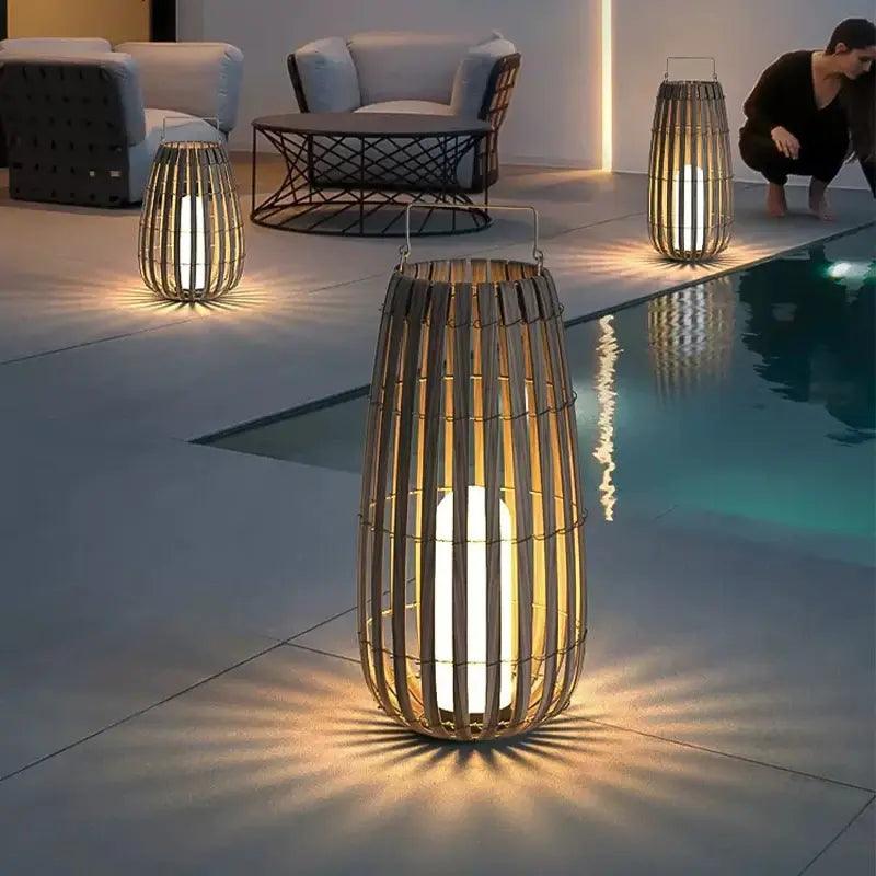 Luminous Weave Garden Lights - cocobear