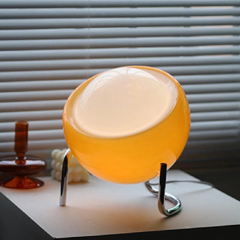 Minimal Orb Glass Lamp - cocobear