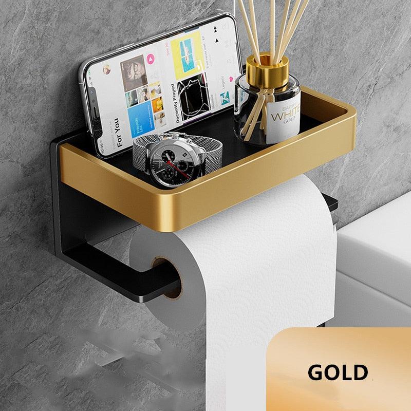 Paper Holder with Built-in Phone Rack - cocobear