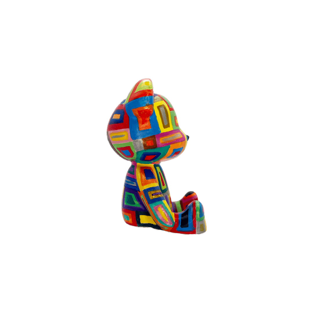 Pastel Bear Figure - cocobear