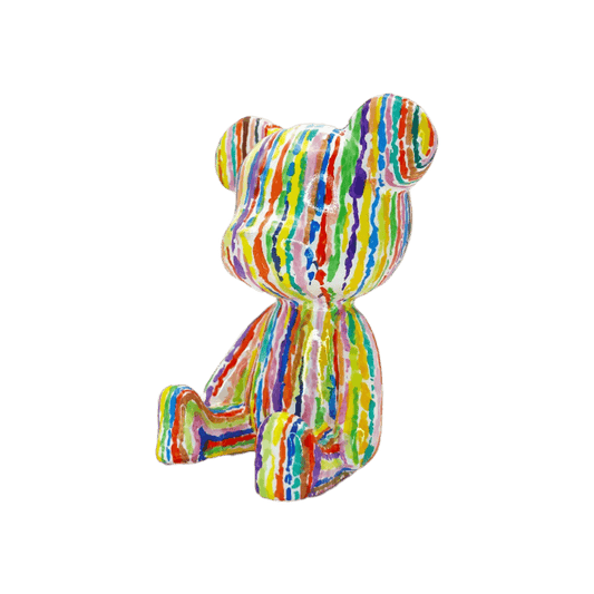 Rainbow Bear Figure - cocobear