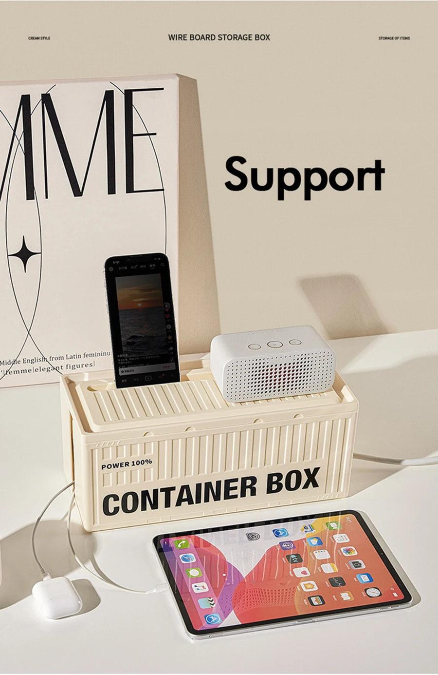 Smart Cable Organizer Box - cocobear