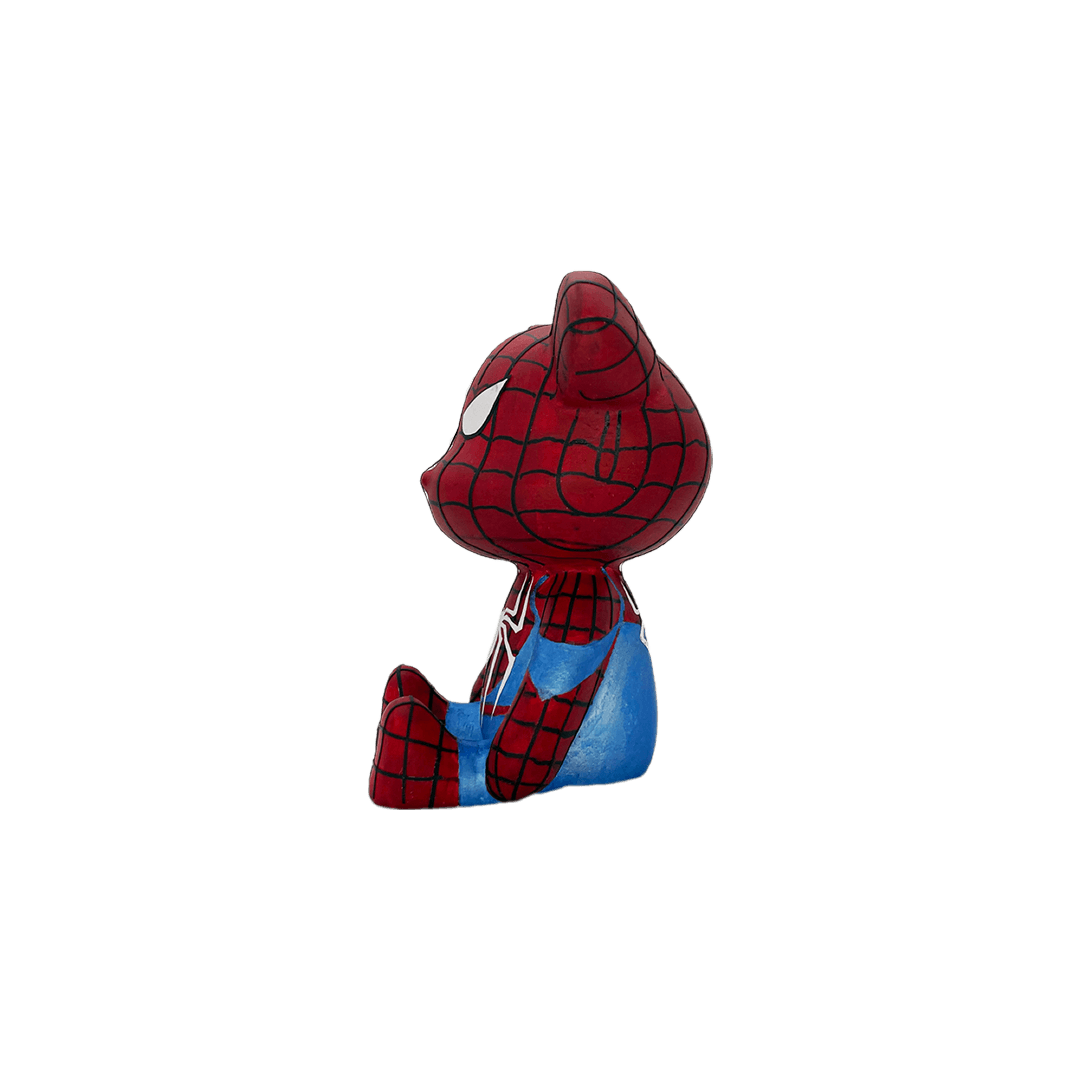 Spiderman Bear Figure - cocobear