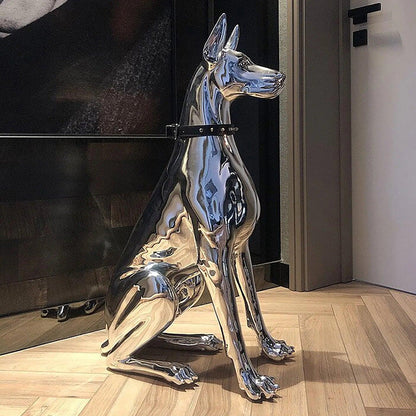 Stylish Doberman Statue - cocobear