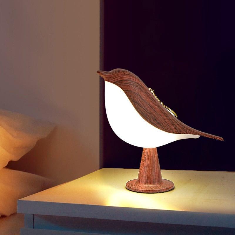 Touch Switch Wooden Bird Lights - cocobear