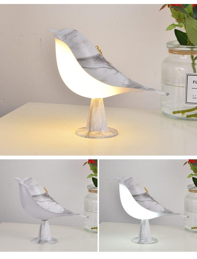 Touch Switch Wooden Bird Lights - cocobear