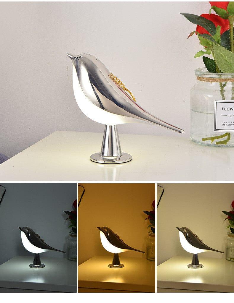 Touch Switch Wooden Bird Lights - cocobear