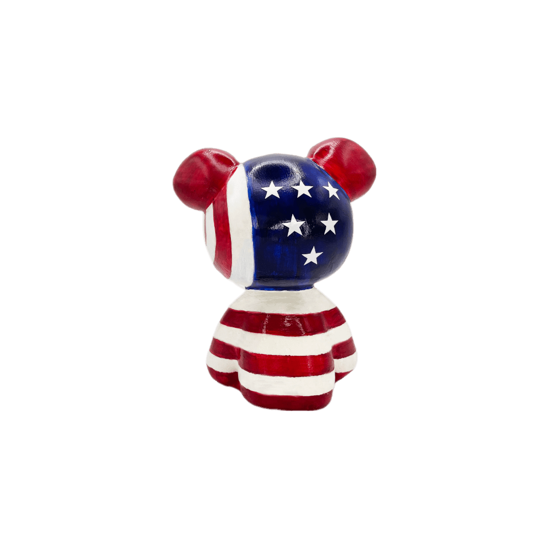 USA Bear Figure - cocobear