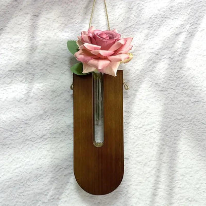 Wooden Hanging Vase Holder - cocobear